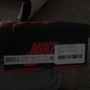 royal toe ones size 7y